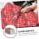 10Pcs Natal algodão tecido quadrados 25X25Cm DIY impresso pano patchwork 7