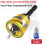 (Golden) Smart Depth Stop Drill Set 4pcs - Carbon Steel Countersink Bits Adjustable Stop 5