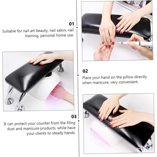 Coussin de manucure confortable pour une manucure soignée, coussin pour les mains, design ergonomique 1