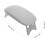 Foldable Raised Nail Arm Rest for Manicure Plastic Hand Pillow 2