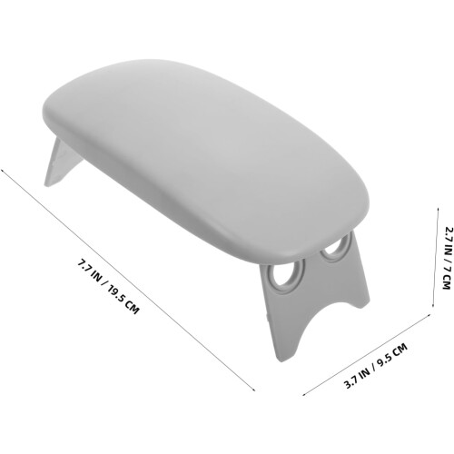Repose-mains pliable surélevé pour manucure, coussin en plastique 1