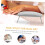 Repose-mains pliable surélevé pour manucure, coussin en plastique 3