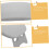 Foldable Raised Nail Arm Rest for Manicure Plastic Hand Pillow 7
