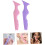 10pcs Silicone Eyeliner Stencils for Makeup Eyeliner Stencil Lipstick Wearing Aids Multi-function Tool 7