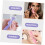 10pcs Silicone Eyeliner Stencils for Makeup Eyeliner Stencil Lipstick Wearing Aids Multi-function Tool 8