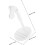 Supporto per lampada asciuga unghie per manicure e gel, base girevole e portatile. 2
