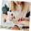 Lampe de séchage pour ongles, support pour manucure et gels, base rotative, portable 5