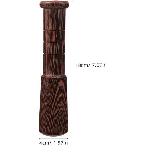 Pilon à fermentation en bois pour cornichons et aliments fermentés, pilon à choucroute robuste en bois 1
