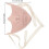 Μάσκα μισού προσώπου Πλαστική μάσκα μεταμφιέσεων για το Halloween 2