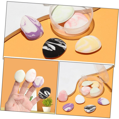 10pcs Teardrop Powder Puff Makeup Sponge Mini Soft Fluffy Applicator 2