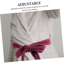 Ersatz-Bademantelgürtel für Erwachsene, weicher Flanell-Bindegürtel, Taillenband, Spa-Hotel-Bademantel-Accessoire
