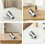 Wall Mounted Retractable Belt Barrier Crowd Control Safety Tape Black Strap Silver Case 3
