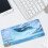 Creative Mouse Pad Rectangular Gaming Desk Mat Rubber Cloth Non-Skid Keyboard Mouse Mat 4