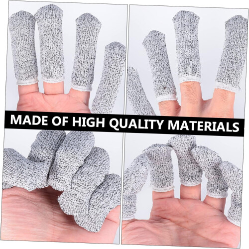 Wiederverwendbare, schnittfeste Fingerlinge, 10er-Set, Fingerschutz 1