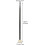1 Pair of Nylon Double-end Drumsticks with Felt Tips, Smooth Surface and Versatile Musical Percussion Sticks 2