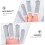Wiederverwendbare, schnittfeste Fingerlinge, 10er-Set, Fingerschutz 3