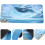 Creative Mouse Pad Rectangular Gaming Desk Mat Rubber Cloth Non-Skid Keyboard Mouse Mat 8