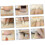 100 patchs pour extensions de cils sous masque de protection en papier 2