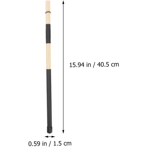 1 Pair Wooden Percussion Drumsticks Practical Drumstick Sturdy Unique Design Craftsmanship 1