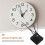 Battery Operated Clock Replacement Mechanism Kit with Solid Construction and Easy-to-use Design 2