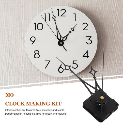 Battery Operated Clock Replacement Mechanism Kit with Solid Construction and Easy-to-use Design 1
