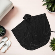 Poncho imperméable pour fauteuil roulant avec fermeture auto-agrippante, vêtement de pluie couvrant intégralement