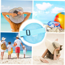 Netz-Aufbewahrungstasche für Jungen und Mädchen, ideal für Reisen, mit atmungsaktivem Muscheldesign