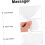 Jade Gua Sha Schabebrett für Gesichtsmassage Ergonomisch 8