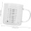 Γυάλινη λαβή μέτρησης με κλίμακα, σημάνσεις για ακριβή μέτρηση υγρών 6