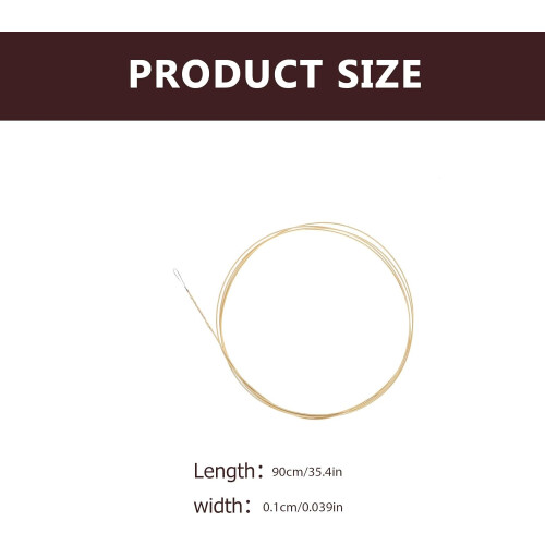Kit de cordas de banjo robusto com material de aço e design prático fácil de usar 1