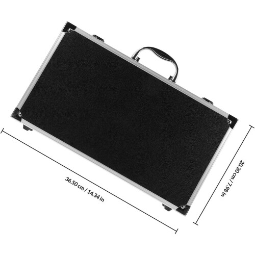 Microphone Carrying Box Aluminium Alloy Shockproof Crush-Resistant Case 1