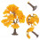 Miniature Wire Model Trees for DIY Crafts, 15cm Small Micro-Simulation Landscape Trees 8