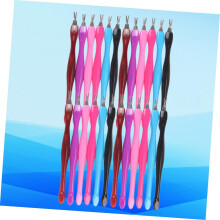 Spatule exfoliante pour peaux mortes avec outil pour cuticules et nail art inclus (pour femmes)