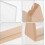 Bilderrahmen aus Holz mit Bodenladefunktion und verbreiterter Basis 3