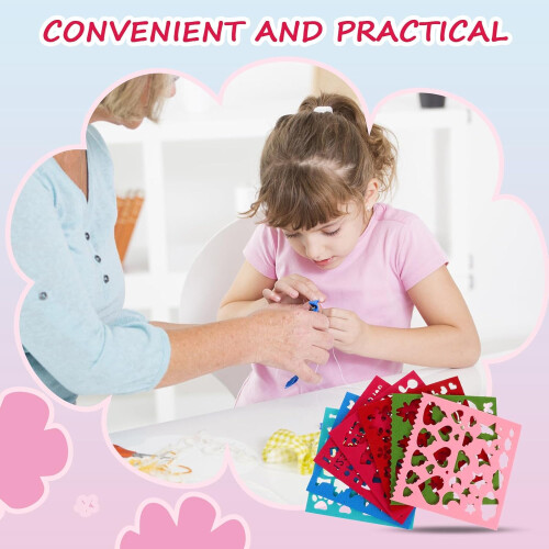 Καλούπι κεντήματος με βελόνα, καλούπι κεντήματος με βελόνα, πρότυπο βελόνας DIY