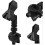 Support de microphone réglable avec pince pour diffusion en direct, conception trépied et pince de microphone extensible 8