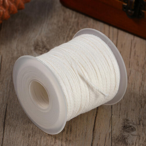 Algodão vela Wicks Smokeless algodão núcleo vela Wick bobina DIY adequado 2