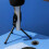 Support mural pour microphone, connexion filetée 3/8-16, alliage d'aluminium noir 7