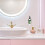 Holder til dusjsåpe og håndsåpe i rustfritt stål med elegant, moderne design 4