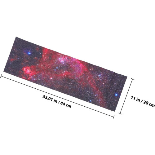 Skateboard Sandpapper Griptejp Ark Galaxy Design Självhäftande Slitstark Dekorativ 1