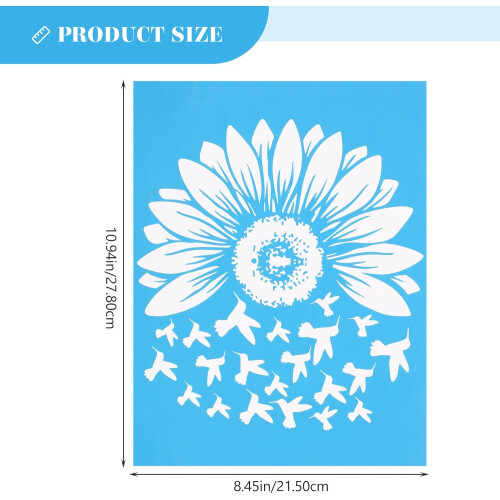 Siebdruckschablone aus Gaze, tragbare Schildschablone mit filigranem Musterdesign 1