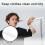 8 clip antivento, appendiabiti multiuso per calzini, materiale PP, cuciture precise, design pieghevole. 3