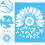 Gauze Mesh Screen Stencil for Silk Screen Printing, Portable Sign Stencil with Delicate Pattern Design 7