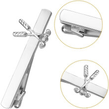 Stropdasclip voor heren, stijlvolle sluiting, veelzijdig materiaal voor formele en informele gelegenheden, accessoire voor zakelijke heren.