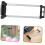 Alloy Telescopic Luggage Handle Replacement for Suitcase Adjustable Retractable Luggage Pull Repair Part 8
