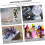 Kreative blomsterformede glassbegre 250 ml gule vinglass 8