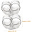 Earring Backs Screw Back for Earrings Replacement Sterling Silver Protective Ear Jewelry 2