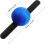Cuscino da polso per spilli da ricamo, porta spilli in morbido cotone PP, accessorio da cucito blu 2