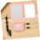 Magnetic Vanity Mirror for Locker with Storage Box and Comb Rectangular Small Makeup Mirror 5