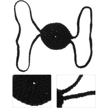 Mascarilla nasal de hilo, herramienta de protección nasal, cubierta nasal reutilizable negra para invierno.